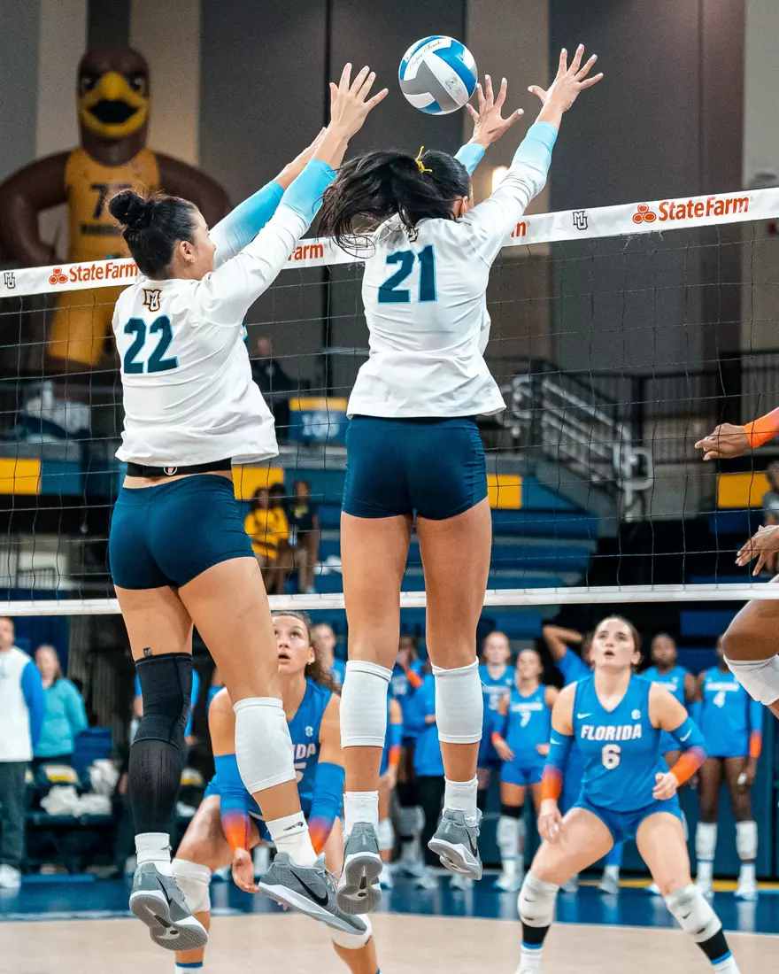 Marquette Volleyball defeats Florida 3-0 on September 20, 2025 in the Al Mcguire Center Milwaukee WI.