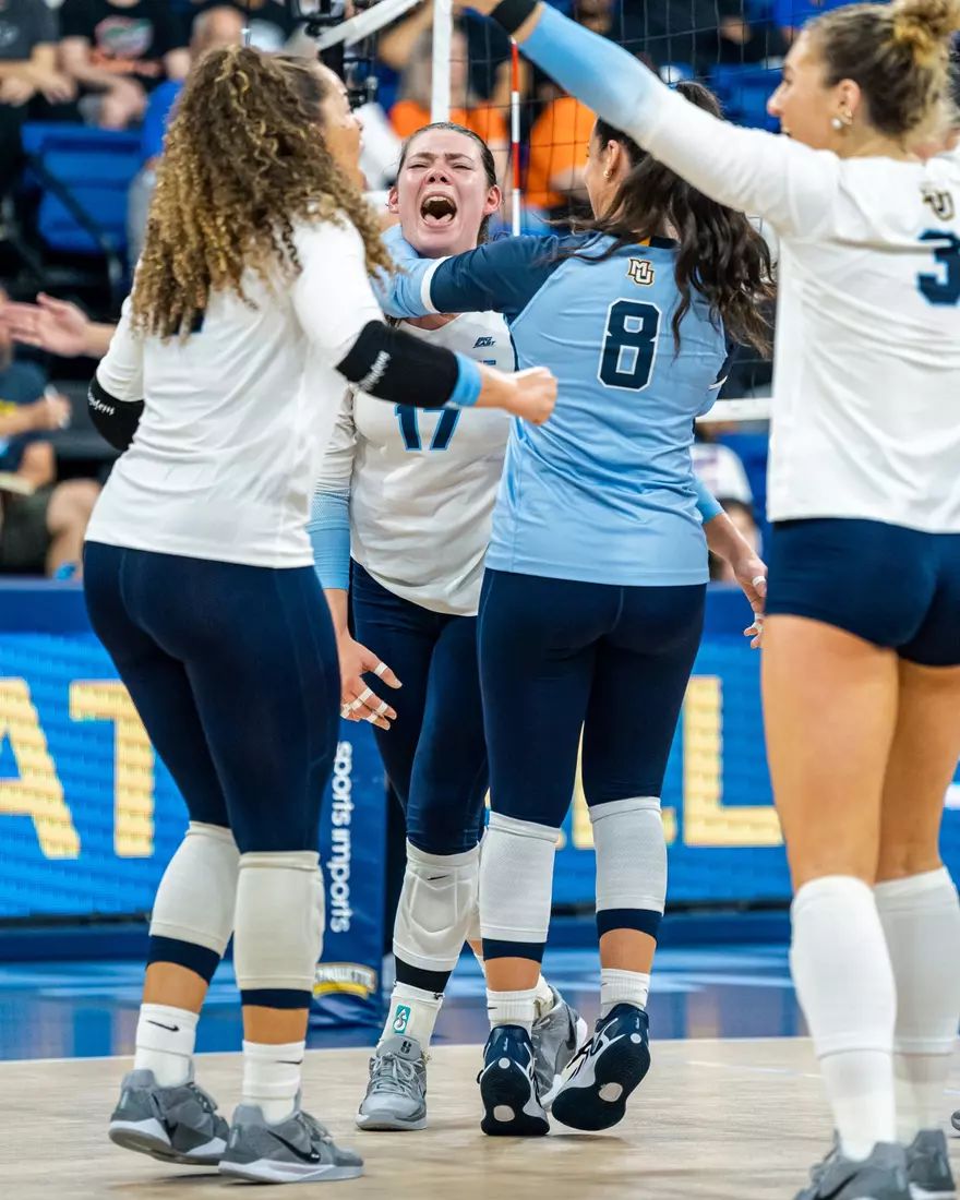 Marquette Volleyball defeats Florida 3-0 on September 20, 2025 in the Al Mcguire Center Milwaukee WI.