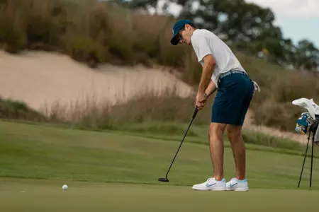 Marquette Men's Golf plays at Erin Hills Wisconsin on Monday September 1,, 2025.