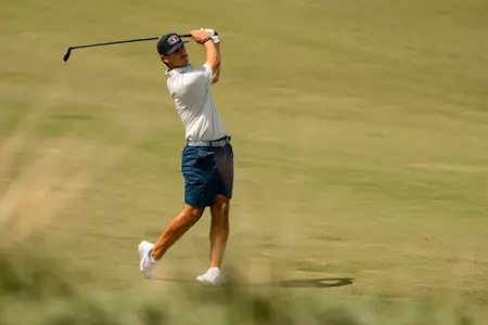 Marquette Men's Golf plays at Erin Hills Wisconsin on Monday September 1,, 2025.