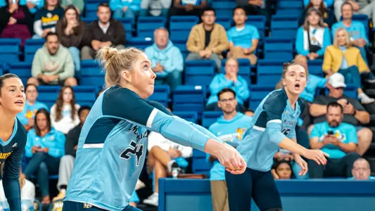 Marquette Womens Volleyball beats WKU 3-0 at the Al McGuire Center in Milwaukee, WI on September 5th, 2025.