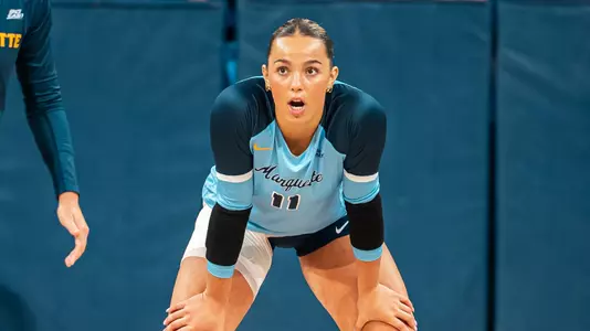 Marquette Womens Volleyball beats WKU 3-0 at the Al McGuire Center in Milwaukee, WI on September 5th, 2025.