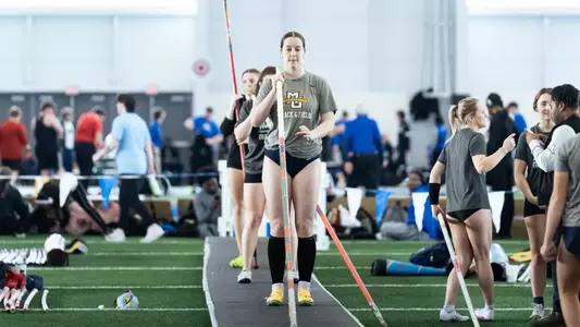 Marquette Track and Field at Bill Clinger Invitational on 1/23/2026. Photo by Casey Burke (@photosbycburke).