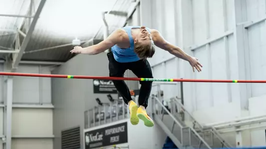 Marquette Track and Field at Bill Clinger Invitational on 1/23/2026. Photo by Casey Burke (@photosbycburke).