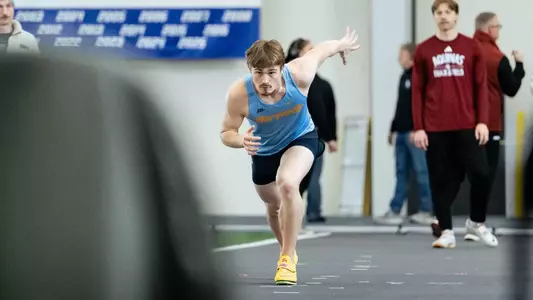 Marquette Track and Field at Bill Clinger Invitational on 1/23/2026. Photo by Casey Burke (@photosbycburke).