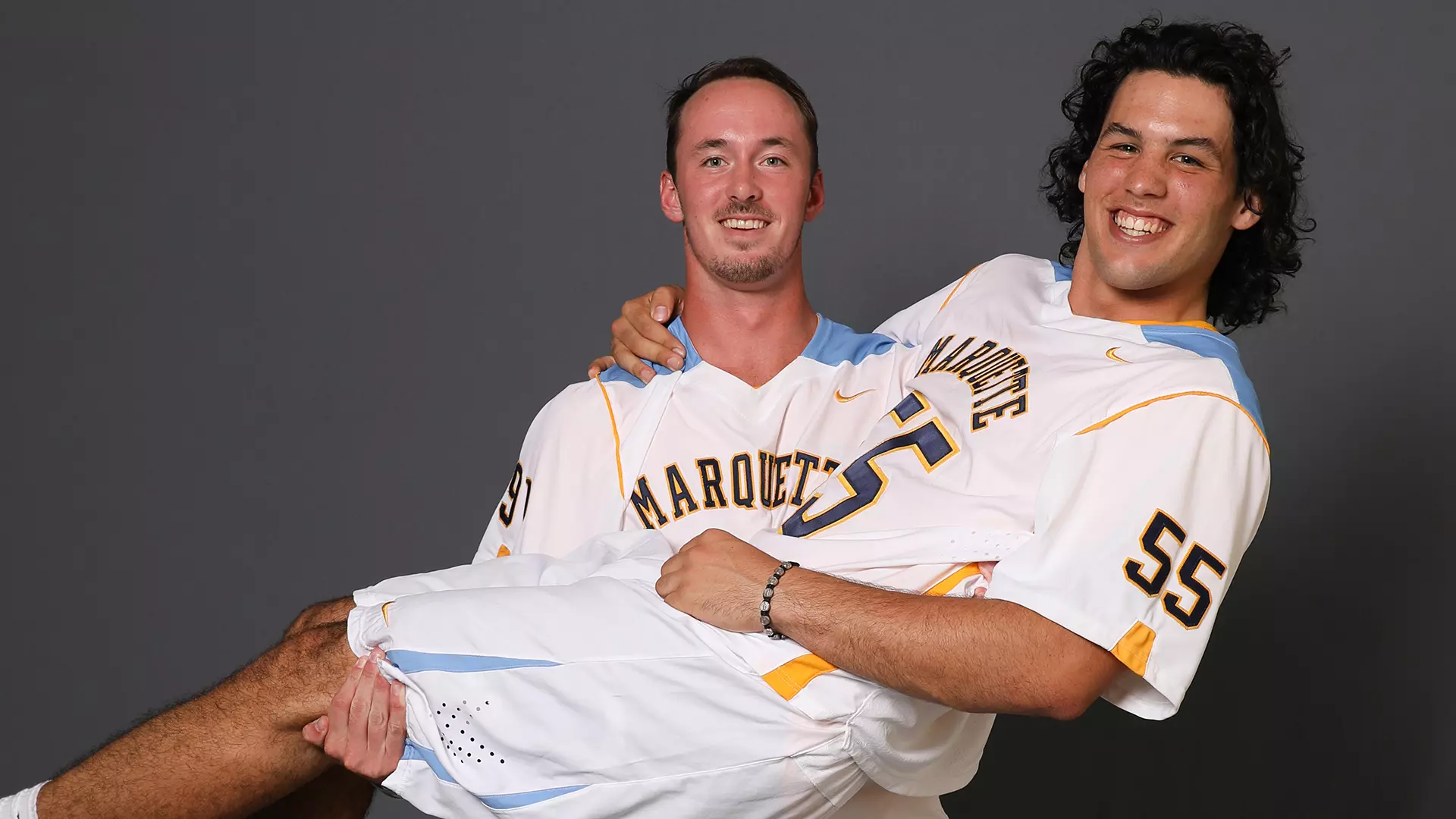 55 Noah Richard, 91 Brendon Connolly, Men's Lacrosse, Marquette
Marquette Men's Lacrosse