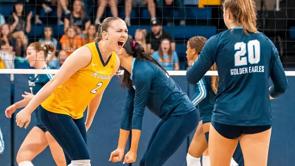 Marquette Volleyball defeats Villanova 3-1 at the Al McGuire Center in Milwaukee, Wisconsin, on September 20, 2026.