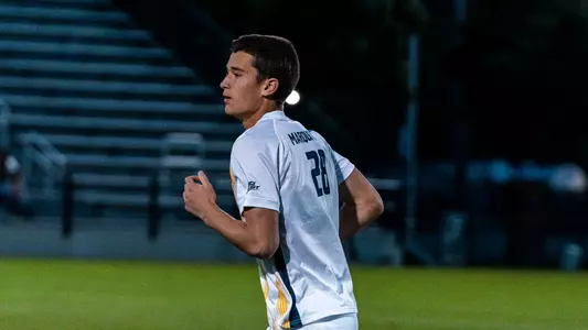 28 Liam Cahill
Marquette Men's Soccer host Carroll for senior night at Valley Fields on October 6th, 2026. The Golden Eagles came away witha 7-2 Win.