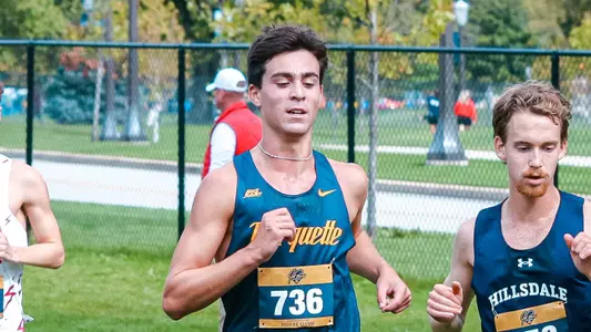 Marquette Cross Country competes at the Joe Piane Invitational, hosted by Notre Dame, on Friday, October 2, 2026 in South Bend, Indiana.