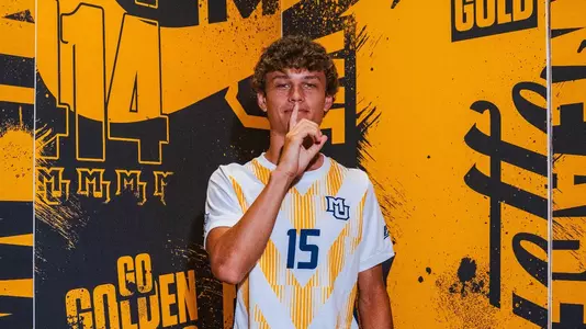 15 Dominic Firs
Marquette Mens Soccer holds media day on August 6th, 2026 at the Al McGuire Center in Milwaukee, WI