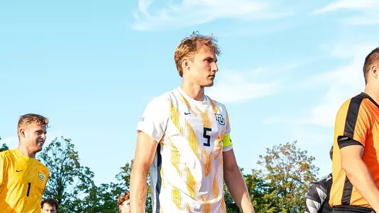 5 Tristan Rønnestad-Stevens
Marquette Mens Soccer host St. Thomas for a home match at Valley Fields on Sept. 9, 2026. The Golden Eagles defeated St. Thomas 2-0.