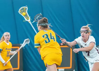 Marquette Women's Lacrosse plays an exhibition match against U Chicago at Valley Fields in Milwaukee, WI on January 31, 2026.