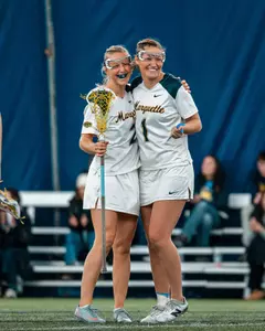 Marquette Women's Lacrosse defeats Eastern Michigan 20-9 at Valley Fields in Milwaukee, WI on February 6th, 2026.