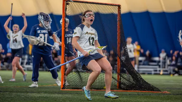 WLAX Holds Strong for 13-12 Victory over UC Davis