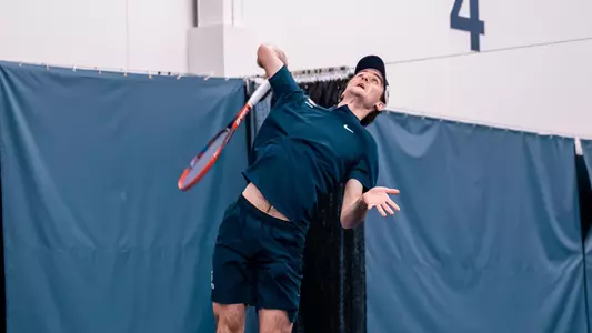 Blake Roegner
Marquette Men's Tennis Defeats Chicago State University 7-0, at the Wellness + Helfaer Recreation Center in Milwaukee, Wisconsin, on March 1, 2026.