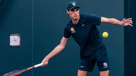 Clayton Anderson, Clayton Anderson, Clayton Anderson
Marquette Men's Tennis Defeats Chicago State University 7-0, at the Wellness + Helfaer Recreation Center in Milwaukee, Wisconsin, on March 1, 2026.