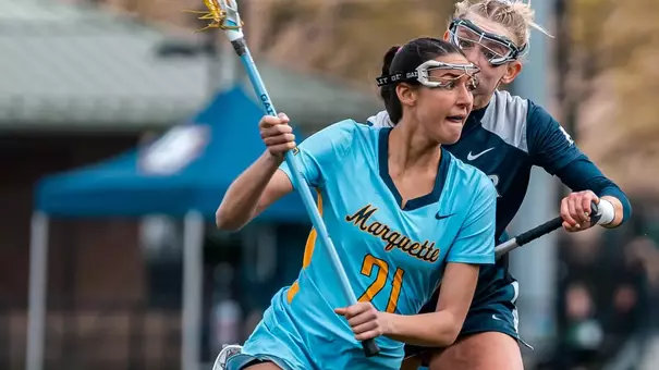 Marquette Women's Lacrosse defeats Butler 20-6 on Senior Day, at Valley Fields in Milwaukee, Wisconsin, on April 18, 2026.