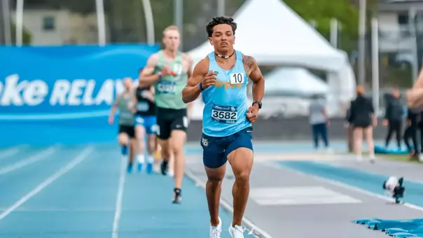 Marquette University Track and Field competes at the 2026 Drake Relays in Des Moines, Iowa.