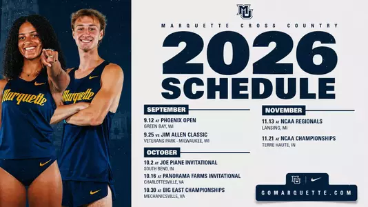 2026 XC SCHEDULE