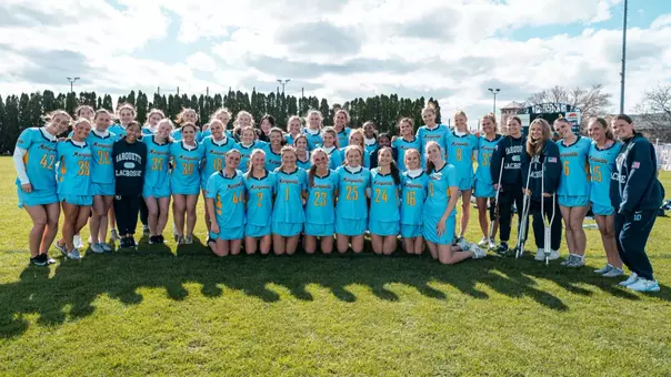 Marquette Women's Lacrosse defeats Butler 20-6 on Senior Day, at Valley Fields in Milwaukee, Wisconsin, on April 18, 2026.