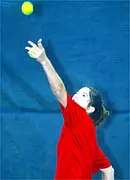 Senior Gildemeister will face Monica Gonzalez-Gordo (UM) Friday at 9:00 a.m. in the first round.