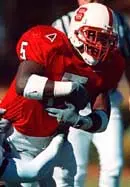 Wolfpack tailback Ray Robinson had his third straight 100-yard game of the season.