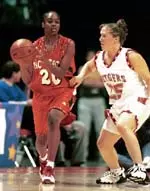 Tynesha Lewis recorded two triple-doubles last season