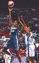 Sharon Manning during her WNBA days