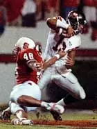 Senior defensive end Corey Smith earned praise from coach Amato on Sunday