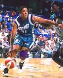 Rhonda Mapp, who played for Charlotte last season, will be going up against her former teammates in the WNBA Finals