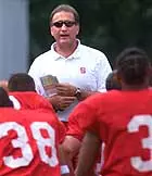 Chuck Amato welcomed over 30 new players to the practice field on Tuesday.