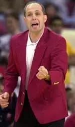 Head coach Herb Sendek