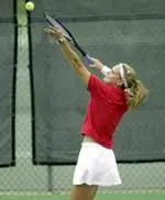 Sophomore Danielle Staddelmann was victorious in her singles match on Friday and moves to the semifanals of flight four action at the St. Mary's Fall Classic being played Knoxville, Tenn.