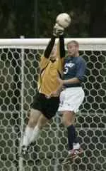 Mitchell Watson finished the game with seven saves.