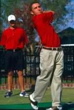 Fernando Mechereffe's decisive win in the first round helped the Wolfpack advance in the Hooter's Collegiate Match Play Championship on Friday.