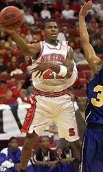 Scooter Sherrill is looking forward to playing his first game at Reynolds Coliseum.