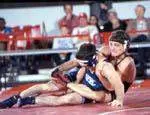 Junior Scott Garren won the 157-pound championship November 23 at the Navy Classic.