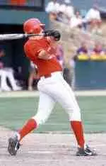 Sophomore first baseman David Hicks hit a pair of doubles Friday vs. Coppin State, giving him 10 for the season and seven in his last three games.