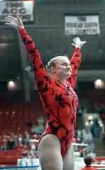 Senior Kelli Brown placed 10th in the all-around at the NCAA Regionals.