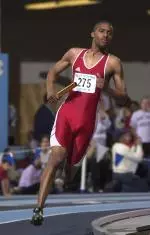 Senior Tyrone Dozier recorded his fastest time of the season in the 400 meters at Georgia Tech this weekend.