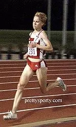 Sophomore Kristen Price won the 10,000 meters at the 2002 Outdoor NCAA Championships.