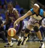 Cleveland's Chasity Melvin closed out her season on Tuesday against the Indiana Fever.