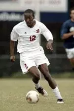 Freshman forward Aaron King scored all three goals for the Wolfpack in Wednesday's win over Charleston Southern.