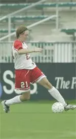 Sophomore Annika Schmidt led the Wolfpack with three shots of the team's 10 shots against South Carolina, Saturday, Sept. 21.