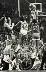 50th Anniversary team member David Thompson is generally regarded as the greatest men's basketball player in ACC history.