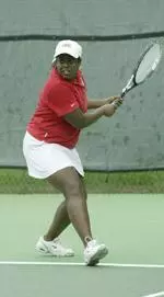 Junior Loni Worsley will play in the semi-finals at 8:00 a.m. Saturday as the No. 1 seed iof the orange draw in the Virginia Tech Invitational.