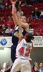 Senior Amy Simpson and the Wolfpack host Virginia on Sunday, Jan. 12, 1 p.m.