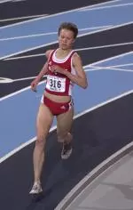 Kristin Price won the 3,000 meters with an NCAA provisional time at Virginia Tech.