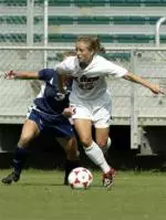 Senior defender Tara Knauss and the Wolfpack will host No. 14 Duke at SAS on Wednesday, Oct. 15, 7 p.m.