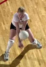 Kayla Ragan had 10 kills and six digs, but NC State fell to Georgia Tech in Atlanta in three games on Saturday.